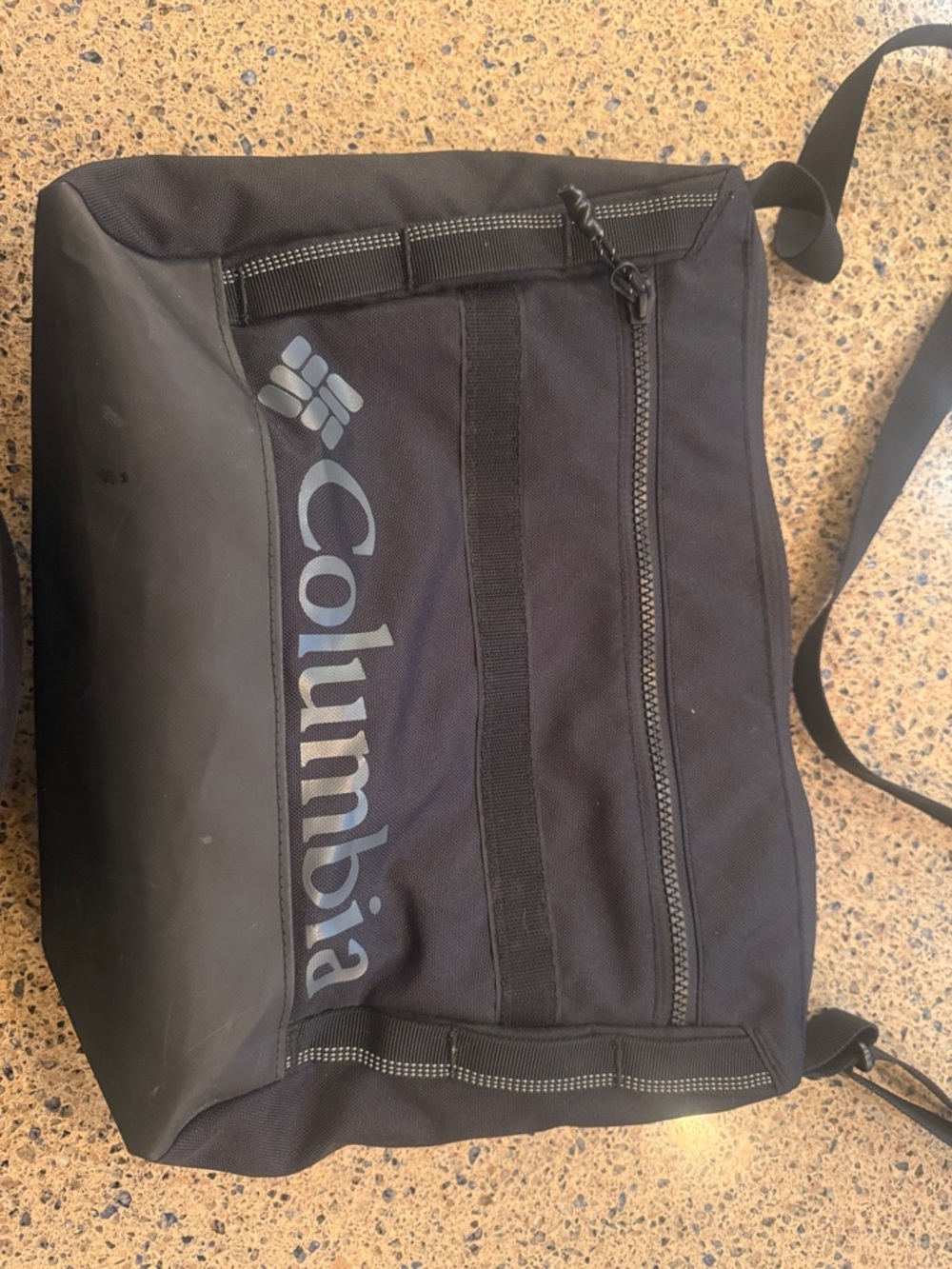 Columbia Black Messenger Crossbody Bag